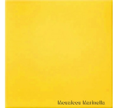 Azulejo Colorido Amarelo Girassol
